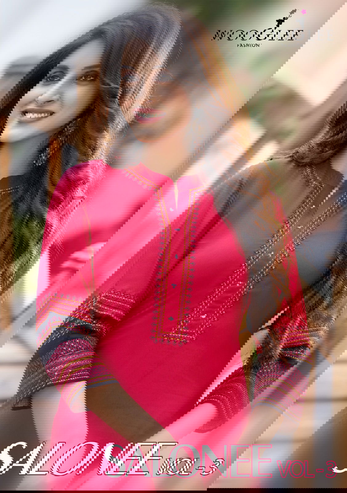 Wooglee Salonee 3 Rayon Wholesale Designer Kurtis Catalog